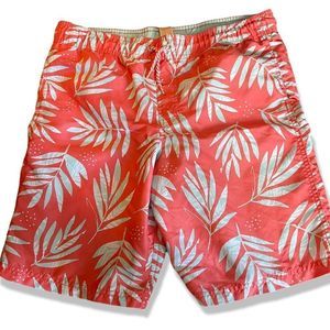 Coral Swim Trunk 14/16 Husky Cat & Jack EUC